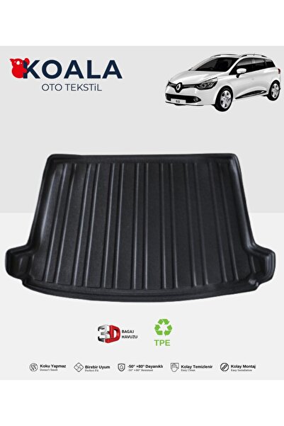 KoalaOtoTekstil Renault Clio 4 Sport Tourer (BAGAJIN ÜST KADEMESİ IÇİN)) (201...