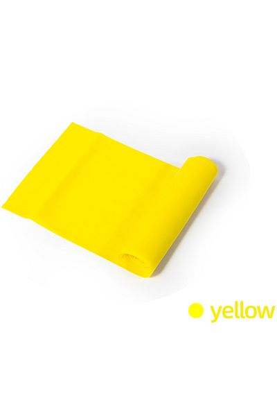 Choice 1.5M 20 lb Yellow Yoga physiotherapy elastic band, gym resistance band, sports stretching training r