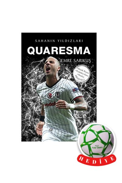 Parodi Yayınları Sahanın Yıldızları Quaresma(Poster-Kart-Sticker ve Futbol To...