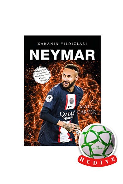 Parodi Yayınları Sahanın Yıldızları Neymar(Poster-Kart-Sticker ve Futbol Topu...
