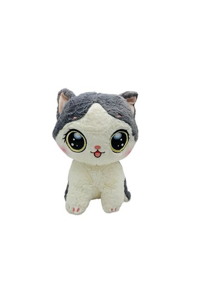 BaoBao Gray plush kitten 20cm - fluffy and adorable toy for children or a special gift
