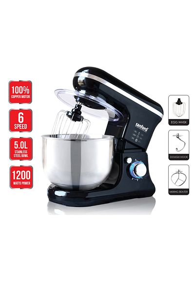 Sanford Sanford 5-Liter 1200-Watt 6-Speed Electric Mixer