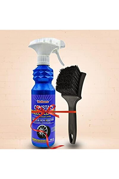 Bullsone عرض كومبو - اشترِ بخاخ منظف العجلات كريستال من بولسون، 500 مل، وفرشا...