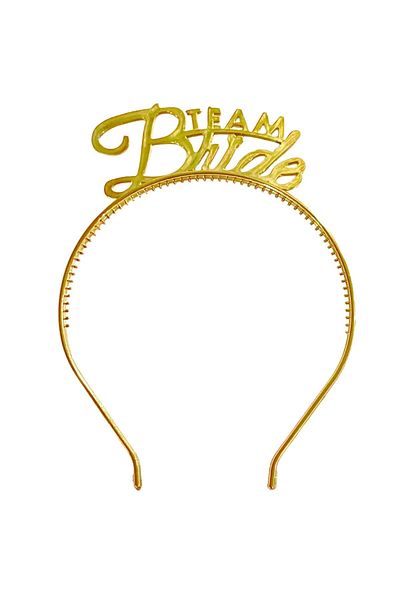 Laviyosa Team Bride Crown - Bride to Be Supplies - Bachelorette Party - Party Supplies