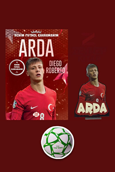 dokuzyayinlari Benim Futbol Kahramanım Arda Güler(Poster-Kart-Biblo ve Futbol...