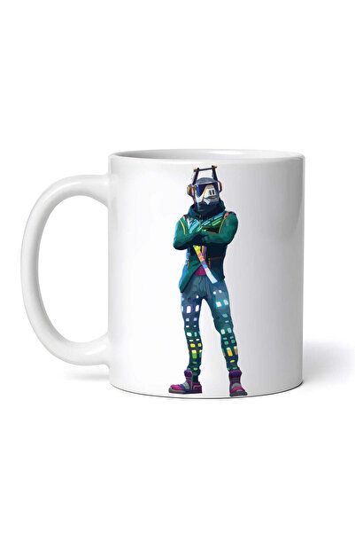 OEM Cană albă personalizată, Dj Yonde Fortnite, INOVATIX®. 330 ml