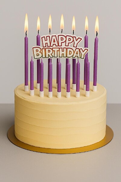 Genel Markalar Doğum Günü Mumları, Doğum Günü Partisi Pasta Süslemeleri için ...
