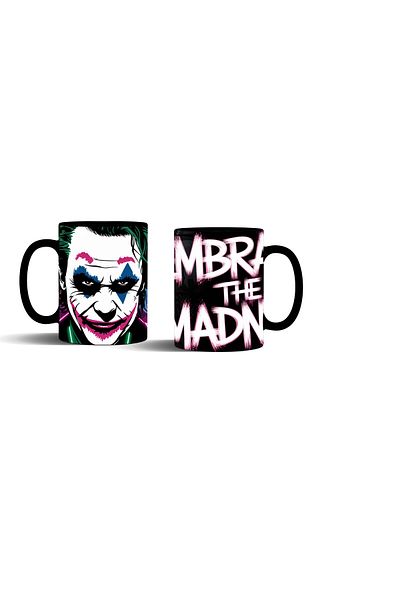 MECKSA The Joker Embrace The Madness Coffee Black Mug 350ml