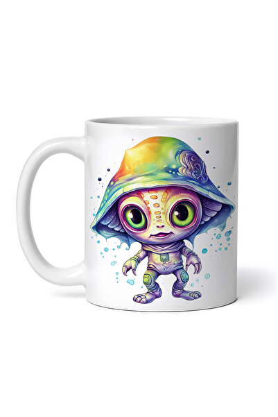 OEM Cană albă personalizată, Alien Salmangor, INOVATIX®. 330ml