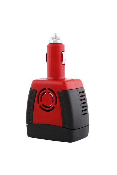 rexa Car Power Inverter Adapter With Usb Point Red/black