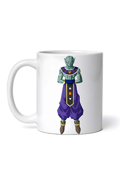 OEM Cană albă personalizată, Dragon Ball Beerus pregătit de luptă, INOVATIX®....