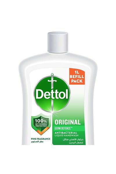 Dettol Hand Wash Liquid Soap Refill Pine Fragrance 1 Litre