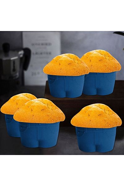 Happy family 4-piece silicone cupcake molds