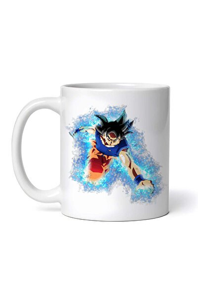 OEM Cană albă personalizată, Dragon BallGoku ultra instinct 6, INOVATIX®. 330ml