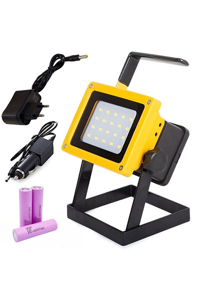 Velixo Led Projector, 20 Smd Leds, 2400 Lumens, 25w Power, Ip65 Waterproof, Cold Light, 3 Lighting Modes