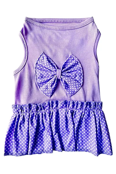 DOGİ&DOG Small Breed Purple Polka Dot Cat & Dog Dress (1 Kg-11 kg)
