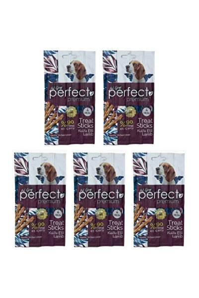 PERFECT Premium Kuzu Etli Köpek Ödül Çubuğu 20 gr (5'li Gönderim)