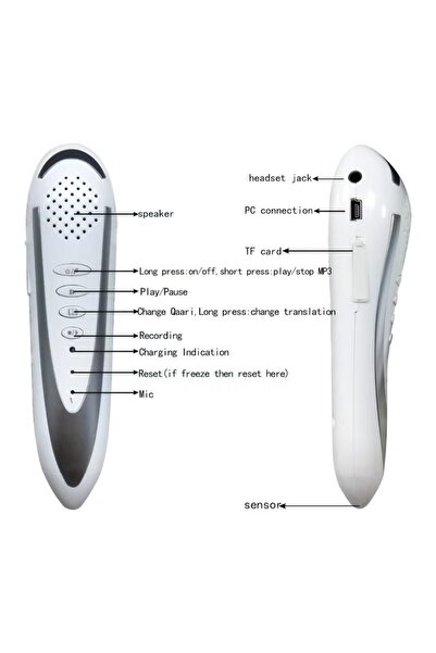 rexa Digital Pen With Rechargeable reading pen white