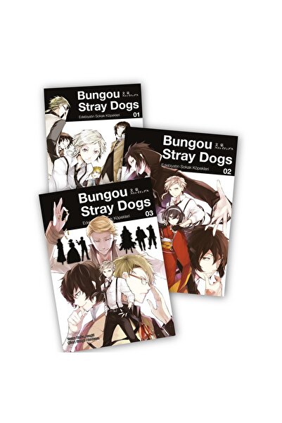 Gerekli Şeyler Yayıncılık Bungou Stray Dogs 1-2-3. Ciltler 3 lü Manga Seti