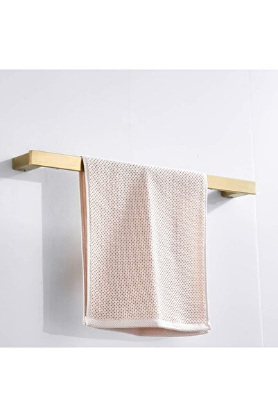 Blackswan Design Set accesorii baie, Blackswan, Tip M2, 4 piese, model auriu mat, dimensiune 60 cm