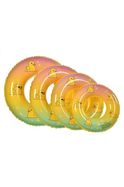BaoBao BaoBao swimming ring, 60 cm, duckling pattern, durable PVC material