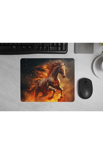 MS Major Selection Firehorse Mouse Pad – Power Born from the Flame (17,5X21,5 cm)