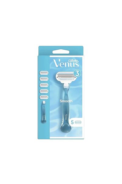 Gillette Gillette Venus Smooth Women's Razor with Handle + 5 Razor Blades