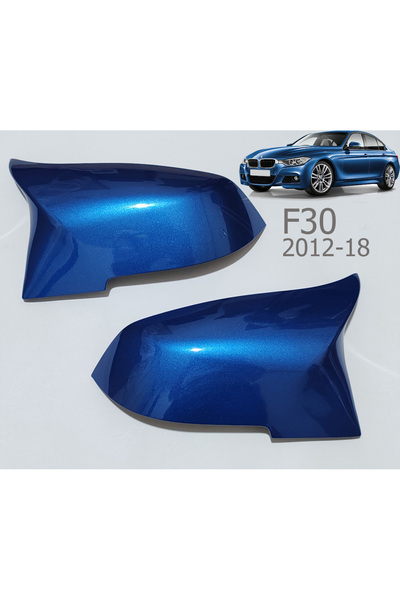 ErciyasOTO F30 Estoril Mavi Ayna Kapağı - F30 Mavi Ayna Kapağı Yarasa
