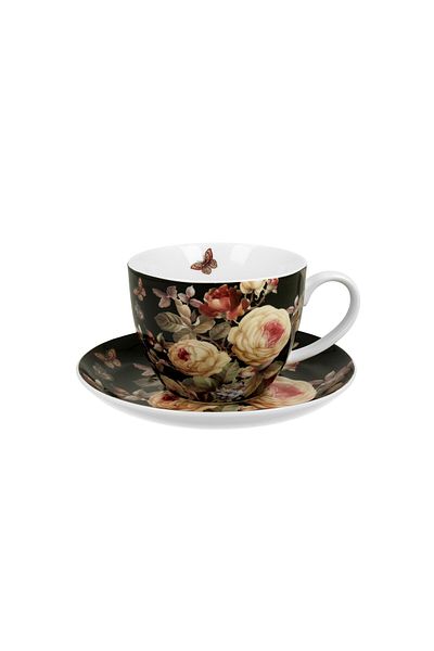 GiftExpress Warda porcelain cup and saucer 450ml