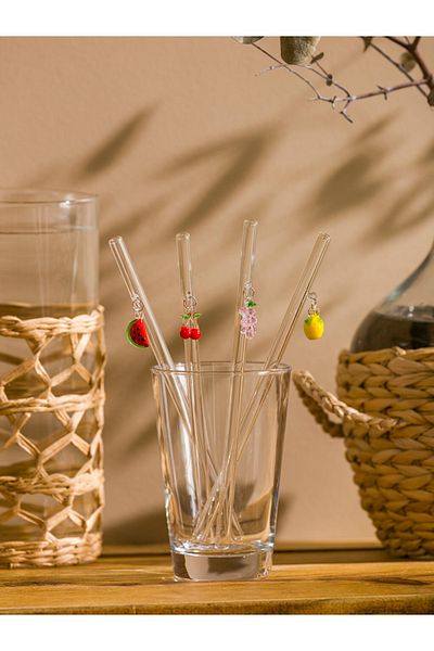 LC Waikiki Figured Glass Pipette Set of 4