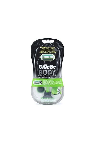 Gillette Gillette Body Men's Razor 3 Blades - 3 Pieces