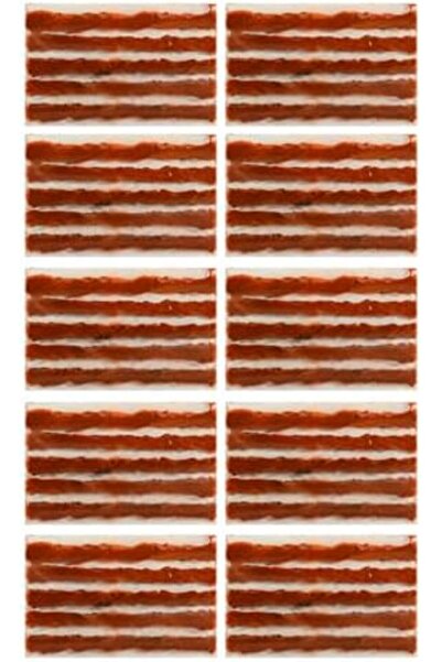 Generic Safari Tg200 Tire Repair Plugs - 50 Pcs Self-vulcanizing Rubber Strings For Tubeless Tires