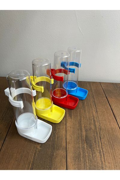 Ti-Sert 1. Quality Domestic Production Colorful Budgie Waterer – 100 ml Bird Cage Waterer (2 Pcs)