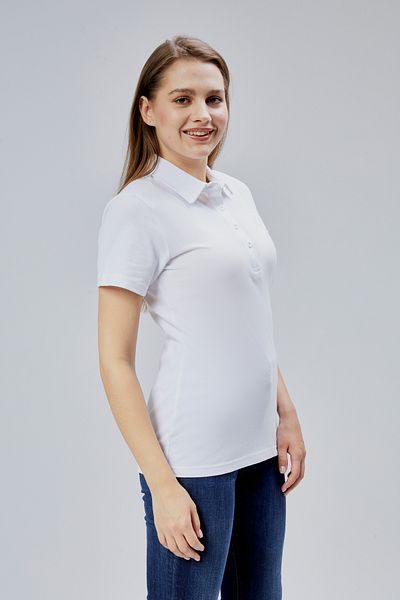 M MOONCOVER Polo Neck Short Sleeve Regular T-Shirt 100% Cotton Combed