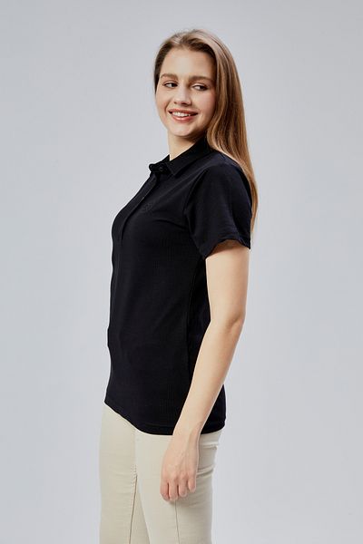 M MOONCOVER Polo Neck Short Sleeve Regular T-Shirt 100% Cotton Combed
