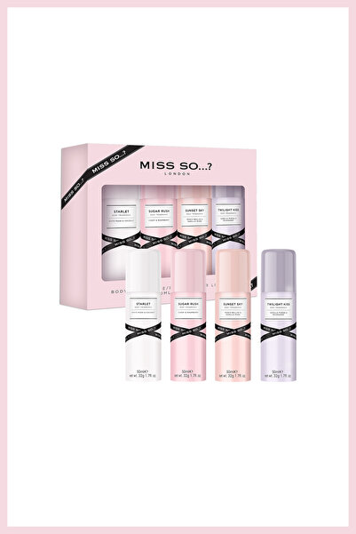 So Fragrance So...? Miss So Mini Deodorant Hediye Seti (4X50ML)
