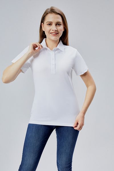 M MOONCOVER Polo Neck Short Sleeve Regular T-Shirt 100% Cotton Combed