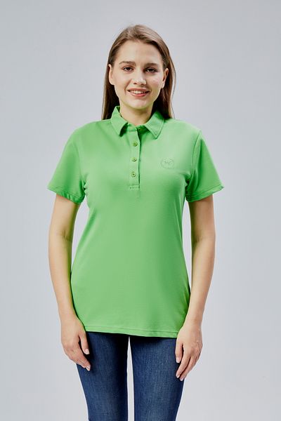 M MOONCOVER Polo Neck Short Sleeve Regular T-Shirt 100% Cotton Combed