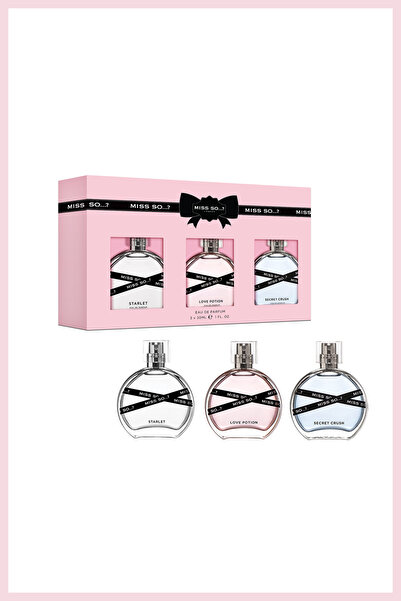 So Fragrance So...? Miss So Elegance Edp Kadın Parfümü Hediye Seti (3X30ML)