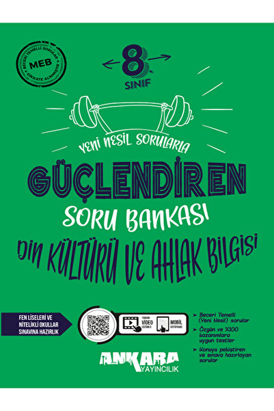 Efsane Yayınları 8.Sınıf Ankara Güçlendiren DİN KÜLTÜRÜ Soru Bankası - Yeni N...