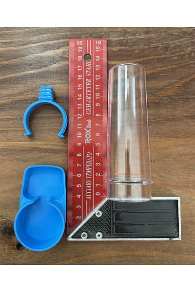 Ti-Sert 1. Quality Domestic Production Colorful Budgie Waterer – 100 ml Bird Cage Waterer (2 Pcs)