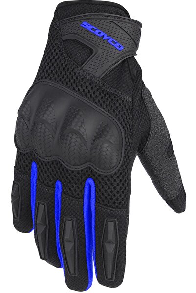 Scoyco Mc58 Protective Motorcycle Glove Blue