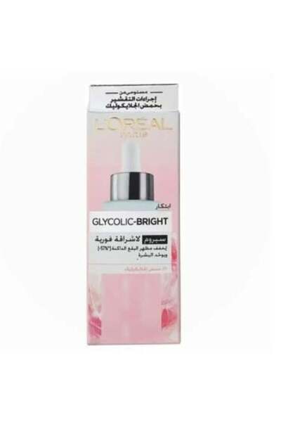 L'Oreal Paris سيروم الوجه جليكوليك برايت لإشراقة فورية من باريس - 30 مل