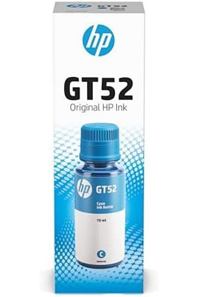 HP Original Cyan Ink Bottle HP GT52 - M0H54AE