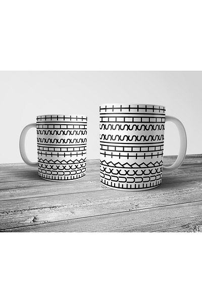Pixxa F**K This  Patterned Funny Gift Mug