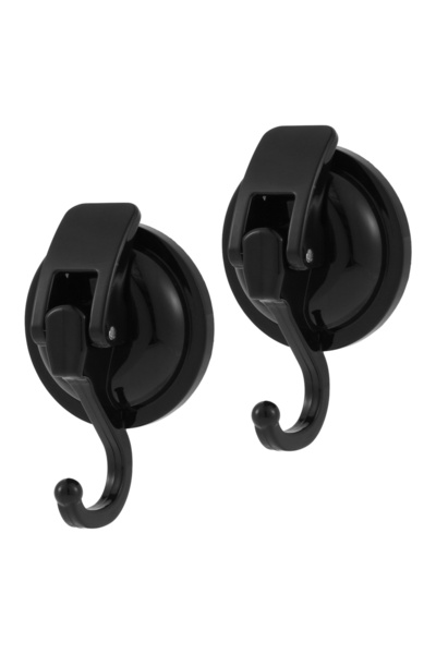 Choice black 2Pcs Suction Cup Hooks for Shower Heavy Duty Vacuum Shower Hooks...