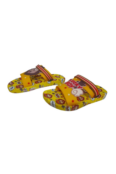 GEZER Summer Boy's Daily Pool Beach Slippers-Sandals Suitable for Wet Floor