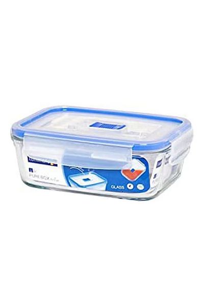 rexa Pure Box Storage Container Rectangular Clear 820ml