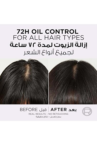 LORYAL Elvive Hyaluron Pure Purifying & Moisturizing Shampoo for Oily Scalp, 400 ml