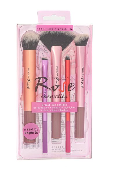 Roesıa Rose Cosmetics Rose Ultra Makeup Brush Set of 5
